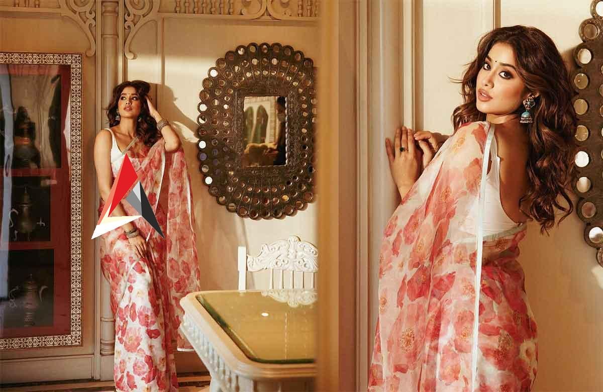 Janhvi Kapoor: చీరలో ఎద అందాల ప్రదర్శన.. కుర్రకారుకు పిచ్చెక్కిస్తోన్న జాన్వీ కపూర్