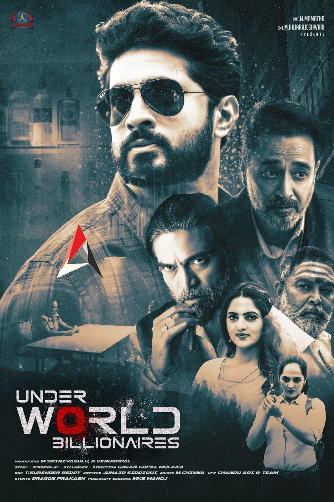 ఆసక్తికరంగా అరవింద్ కృష్ణ ‘అండర్ వరల్డ్ బిలియనీర్స్’ ఫస్ట్ లుక్ !!