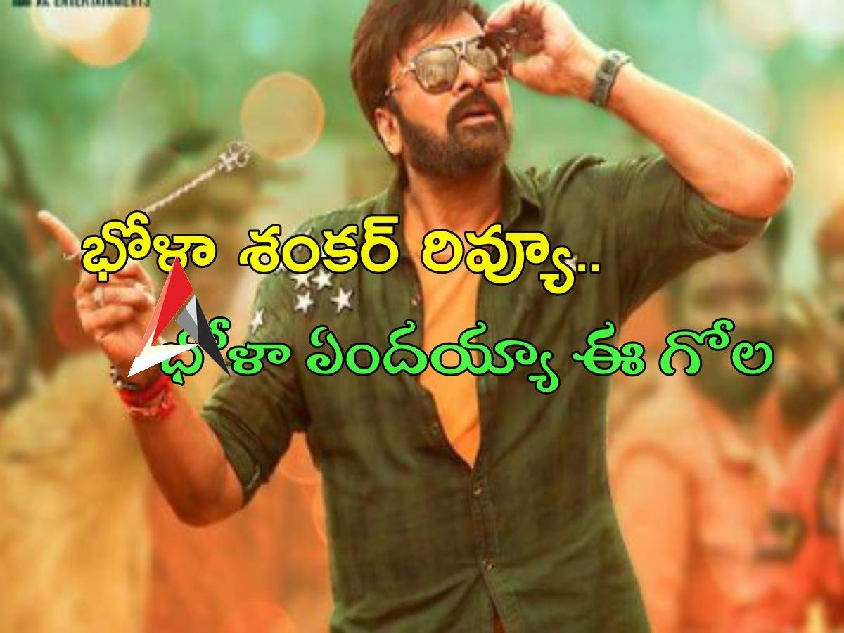 Bholaa Shankar Review : భోళా.. ఏందయ్యా ఈ గోల.. మరో ‘శక్తి’ వంతమైన షాడోను మించేలా తీశావ్ కదయ్యా