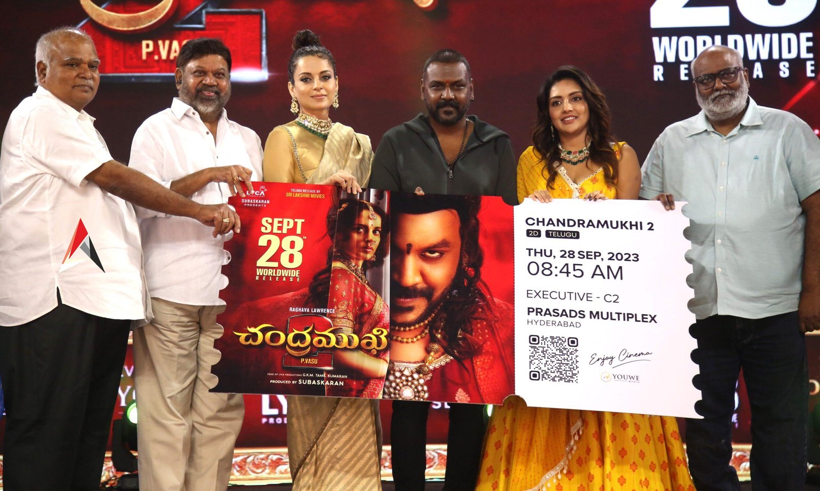 Raghava Lawrence : ‘చంద్రముఖి 2’ భయపడుతూనే చేశా.. ప్రీ రిలీజ్ ఈవెంట్లో రాఘవ లారెన్స్