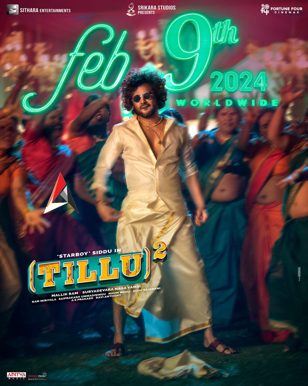 ఫిబ్రవరి 9న సిద్ధు ‘టిల్లు స్క్వేర్’