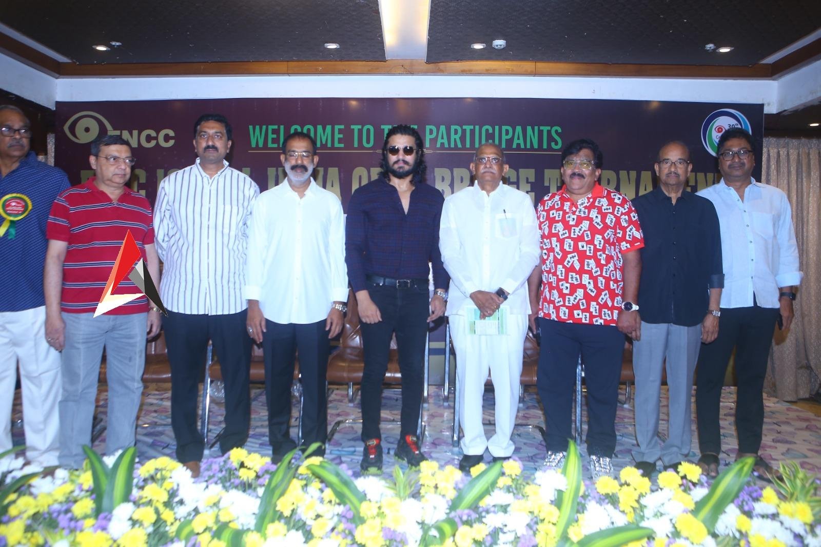 హీరో నిఖిల్ చేతుల మీదగా ఎఫ్ ఎన్ సి సి 12th ఆల్ ఇండియా ఓపెన్ బ్రిడ్జ్ టోర్నమెంట్ గ్రాండ్ ఓపెనింగ్