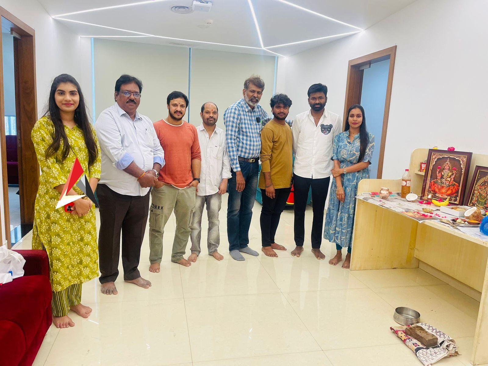 సంజన అన్నే ’క్రైమ్ రీల్’ డబ్బింగ్ ప్రారంభం