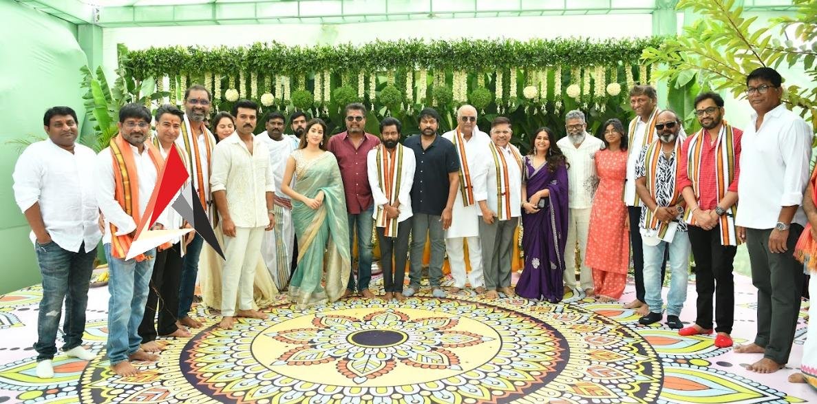 ప్రారంభమైన భారీ పాన్ ఇండియా మూవీ RC16.. గెస్టులుగా చిరు, శంకర్