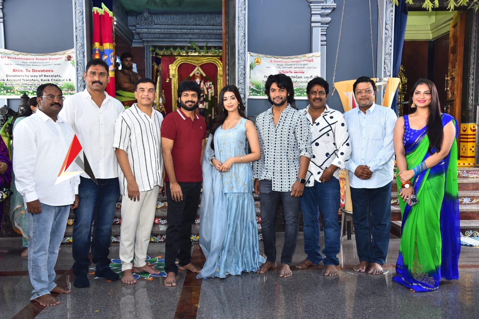 ఆది సాయి కుమార్ నూతన చిత్రం ‘కృష్ణ ఫ్రమ్ బృందావనం’ ప్రారంభోత్సవంలో దిల్ రాజు, అనిల్ రావిపూడి సందడి