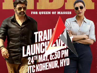 బాలకృష్ణ చేతుల మీదుగా కాజల్ “సత్యభామ” ట్రైలర్