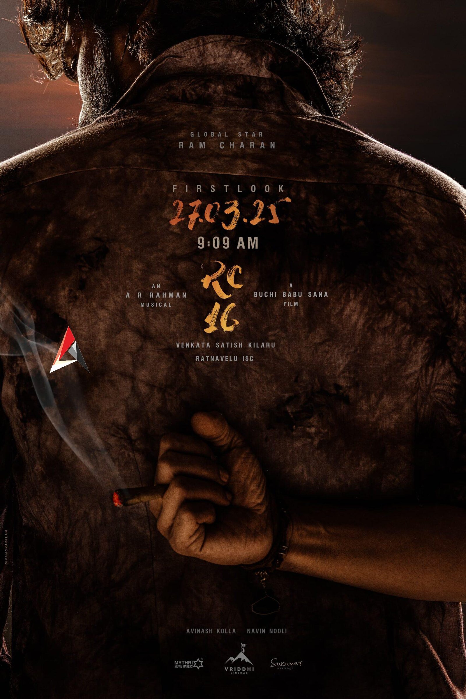 రేపే RC16 టైటిల్, ఫస్ట్ లుక్ విడుదల.. అంచనాలు పెంచేసిన ప్రీ లుక్