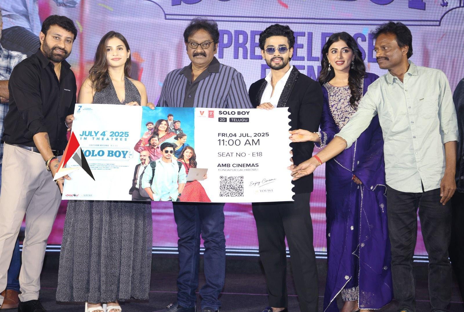 ఘనంగా ‘సోలో బాయ్’ ఫ్రీ రిలీజ్ ఈవెంట్ – ముఖ్యఅతిథిగా సెన్సేషనల్ డైరెక్టర్ వివి వినాయక్